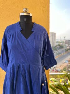 Indigo Dubu Printed Dresses